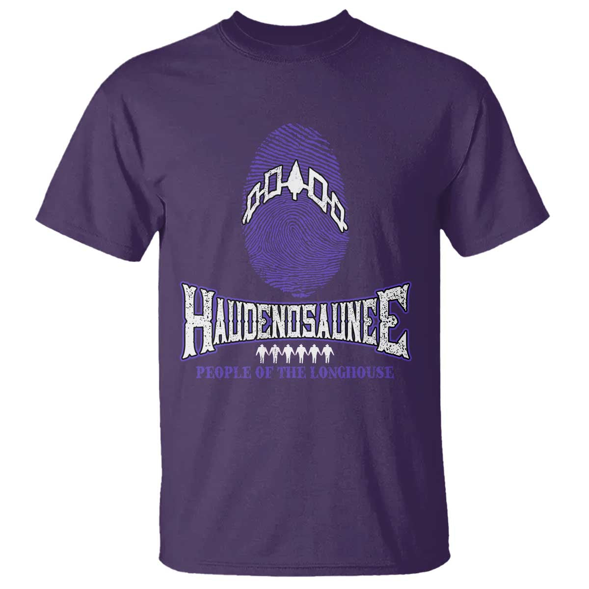 Proud Haudenosaunee Native American T Shirt Iroquois People Of The Longhouse TS11 Purple Print Your Wear