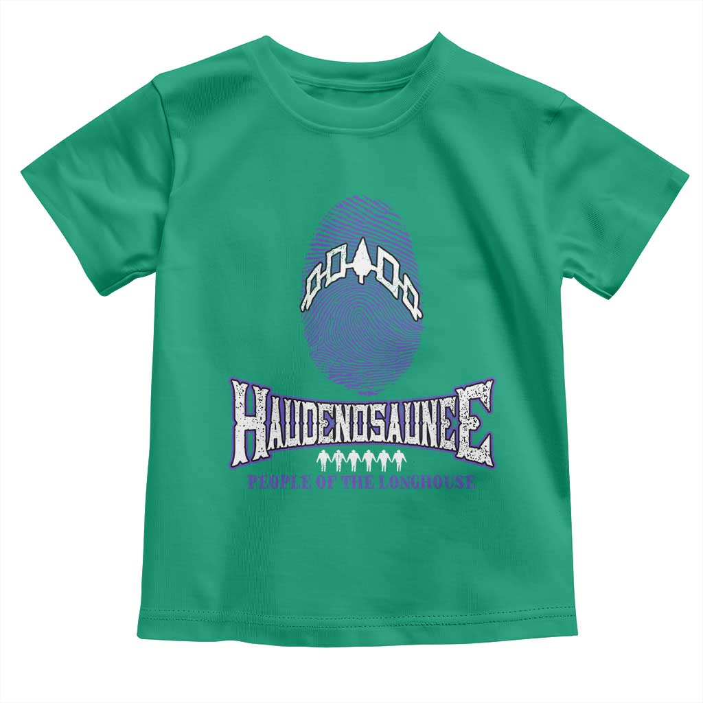 Proud Haudenosaunee Native American Toddler T Shirt Iroquois People Of The Longhouse TS11 Irish Green Print Your Wear