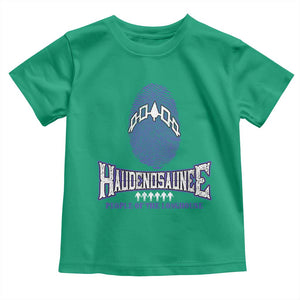 Proud Haudenosaunee Native American Toddler T Shirt Iroquois People Of The Longhouse TS11 Irish Green Print Your Wear