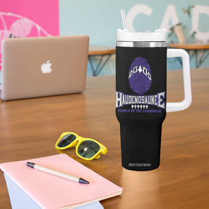 Proud Haudenosaunee Native American Tumbler With Handle Iroquois People Of The Longhouse TS11 Print Your Wear