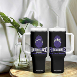 Proud Haudenosaunee Native American Tumbler With Handle Iroquois People Of The Longhouse TS11 Print Your Wear