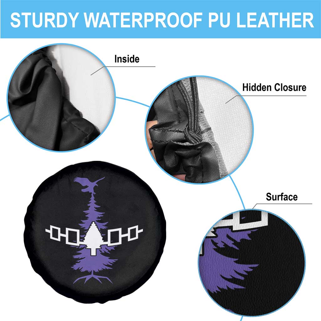 Iroquois Flag Haudenosaunee Iroquoian Native American Tribe Tree of Life Spare Tire Cover TS11 Print Your Wear