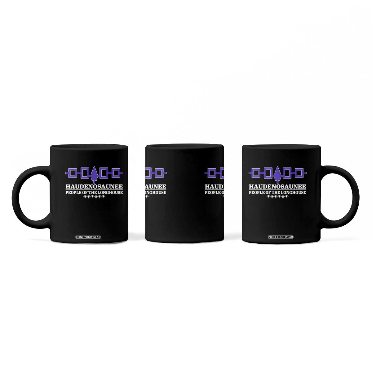 Proud Haudenosaunee Coffee Mug Iroquois Flag People Of The Longhouse TS11 Print Your Wear