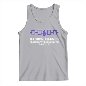 Proud Haudenosaunee Tank Top Iroquois Flag People Of The Longhouse TS11 Athletic Heather Print Your Wear