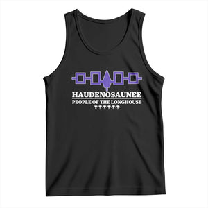 Proud Haudenosaunee Tank Top Iroquois Flag People Of The Longhouse TS11 Black Print Your Wear