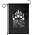Native American Alaska Grizzly Bear Claw Indian Pride Garden Flag TS11 Black Print Your Wear