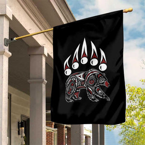 Native American Alaska Grizzly Bear Claw Indian Pride Garden Flag TS11 Print Your Wear