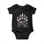 Native American Alaska Grizzly Bear Claw Indian Pride Baby Onesie TS11 Black Print Your Wear