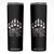 Native American Alaska Grizzly Bear Claw Indian Pride Skinny Tumbler TS11 Black Print Your Wear