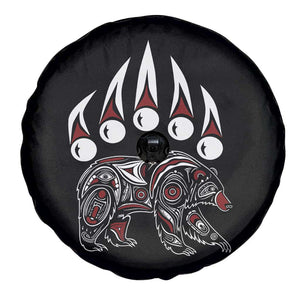 Native American Alaska Grizzly Bear Claw Indian Pride Spare Tire Cover TS11 Print Your Wear