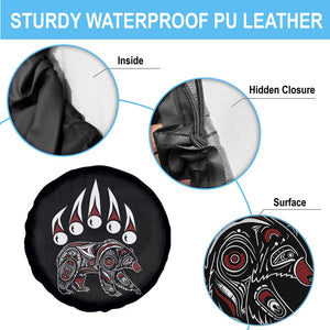 Native American Alaska Grizzly Bear Claw Indian Pride Spare Tire Cover TS11 Print Your Wear