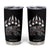 Native American Alaska Grizzly Bear Claw Indian Pride Tumbler Cup TS11 Black Print Your Wear