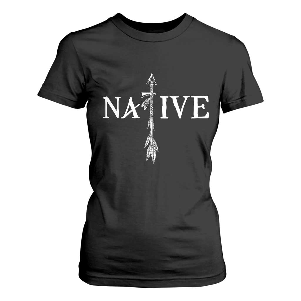Native American Indian Tomahawk Indigenous Pride T Shirt For Women TS11 Black Print Your Wear