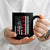Native American Feathers Vintage USA Flag Coffee Mug Proud Indigenous People TS11 Print Your Wear