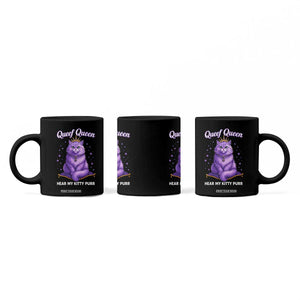 Funny Queef Queen Cat Coffee Mug Hear My Kitty Purr Inappropriate Dirty Adult Humor TS11 Print Your Wear
