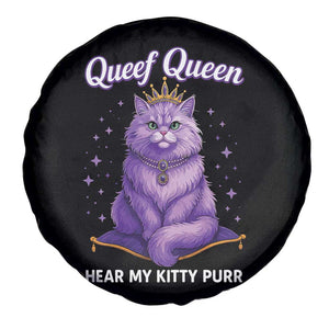 Funny Queef Queen Cat Spare Tire Cover Hear My Kitty Purr Inappropriate Dirty Adult Humor TS11 Print Your Wear