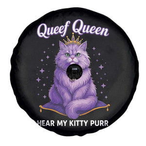 Funny Queef Queen Cat Spare Tire Cover Hear My Kitty Purr Inappropriate Dirty Adult Humor TS11 Print Your Wear