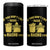 Funny If You Dont Like Tacos I'm Nacho Type 4 in 1 Can Cooler Tumbler Mexican Food TS11 One Size: 16 oz Black Print Your Wear