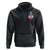 Funny Trump 2024 Hoodie You Missed Trump In Your Pocket American Flag TS11 Black Print Your Wear