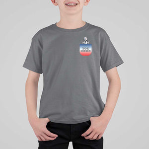 Funny Trump 2024 T Shirt For Kid You Missed Trump In Your Pocket American Flag TS11 Charcoal Print Your Wear