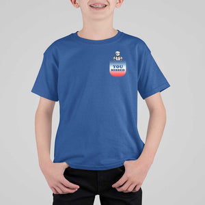 Funny Trump 2024 T Shirt For Kid You Missed Trump In Your Pocket American Flag TS11 Royal Blue Print Your Wear