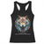 Native Americans Racerback Tank Top My Spirit Animal A Reflection Of My True Essence Wolf TS11 Black Print Your Wear
