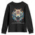 Native Americans Youth Sweatshirt My Spirit Animal A Reflection Of My True Essence Wolf TS11 Black Print Your Wear