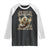 Native American Raglan Shirt No One Is Illegal On Stolen Land Eagle Tribe TS11 Black White Print Your Wear