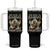 Native American Tumbler With Handle No One Is Illegal On Stolen Land Eagle Tribe TS11 One Size: 40 oz Black Print Your Wear