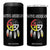 Native American 4 in 1 Can Cooler Tumbler Medicine Wheel Dreamcatcher Spirit Animal Paws TS11 One Size: 16 oz Black Print Your Wear