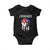 Cherokee Baby Onesie Native American Tribes Medicine Wheel Dreamcatcher Spirit Animal Paws TS11 Black Print Your Wear