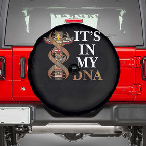 Native American Spare Tire Cover It's In My DNA Totem Indigenous USA TS11 Black Print Your Wear