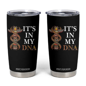Native American Tumbler Cup It's In My DNA Totem Indigenous USA TS11 Black Print Your Wear