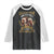 Native American Raglan Shirt Unless Your Ancestors Look Like This You're Probably An Immigrant TS11 Black White Print Your Wear