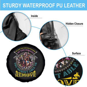 Native American Spare Tire Cover We Are The Grandchildren Of The Indians Indigenous Warrior TS11 Print Your Wear