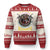 Native American Ugly Christmas Sweater We Are The Grandchildren Of The Indians Indigenous Warrior TS11 Red Print Your Wear