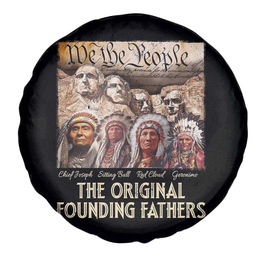 Native American Spare Tire Cover The Original Founding Fathers We The People Indian Tribe Chief TS11 Print Your Wear