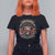 Native American Rider T Shirt For Women American Indian Legendary Motorcycle Vintage Biker TS11 Black Print Your Wear