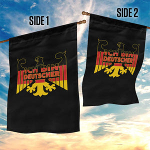Proud Germany Garden Flag Ich Bin Deutscher Bundesadler Coat of Arms TS11 Print Your Wear