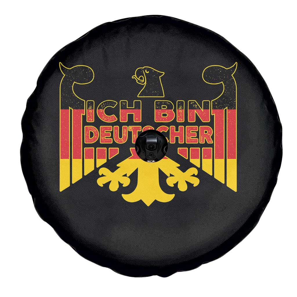 Proud Germany Spare Tire Cover Ich Bin Deutscher Bundesadler Coat of Arms TS11 Print Your Wear