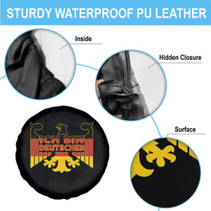 Proud Germany Spare Tire Cover Ich Bin Deutscher Bundesadler Coat of Arms TS11 Print Your Wear