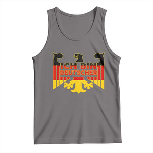 Proud Germany Tank Top Ich Bin Deutscher Bundesadler Coat of Arms TS11 Deep Heather Print Your Wear