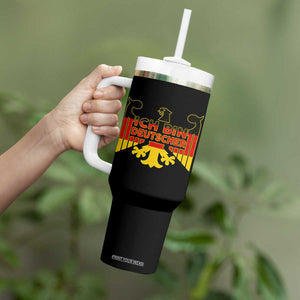 Proud Germany Tumbler With Handle Ich Bin Deutscher Bundesadler Coat of Arms TS11 Print Your Wear