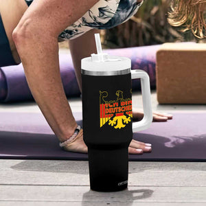 Proud Germany Tumbler With Handle Ich Bin Deutscher Bundesadler Coat of Arms TS11 Print Your Wear