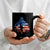 Funny Bigfoot Night Stroll American Flag Coffee Mug Patriotic 4th July TS11 Print Your Wear