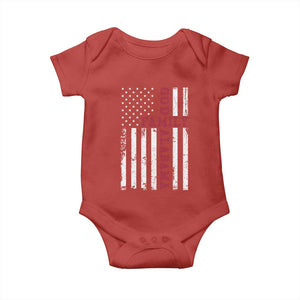 God Family Alabama Baby Onesie AL Game Day Christian American Flag