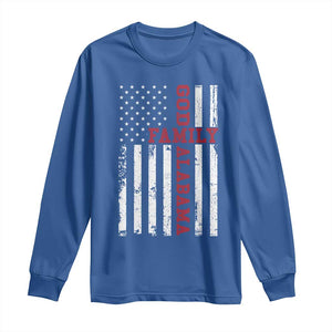 God Family Alabama Long Sleeve Shirt AL Game Day Christian American Flag