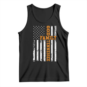God Family Tennessee Tank Top TN Game Day Christian American Flag