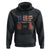 Trump Supporter Hoodie Trump You Missed Twice 0 2 American Flag Vintage Political TS11 Black Print Your Wear