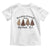 Christmas African American Baby Shirt Rocking Around The Melanin Tree Xmas Tree TS11 White Print Your Wear